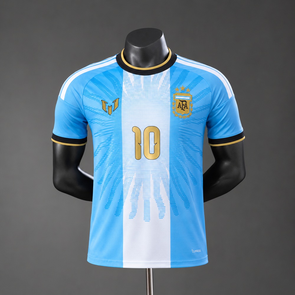 Argentina 2026 (With Number And Name) Special Player Version Jersey