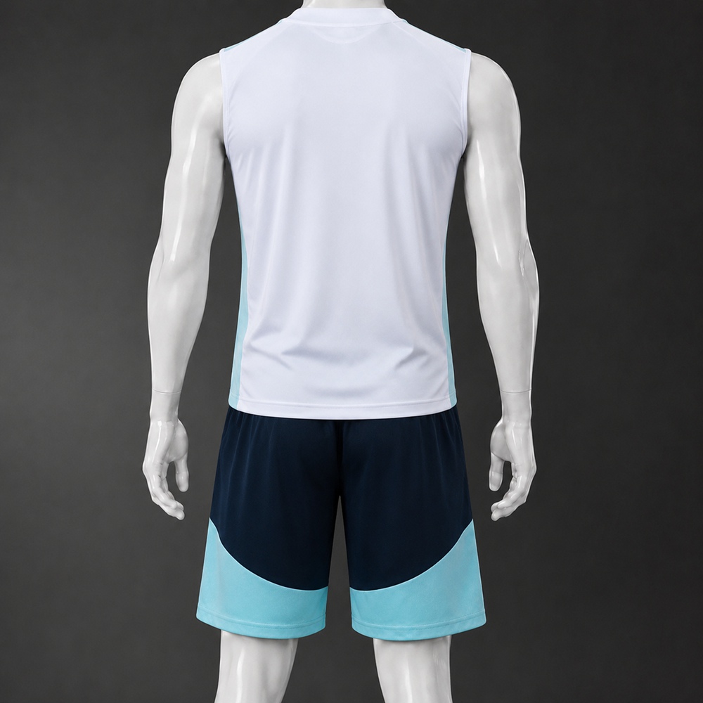 Argentina 26/27 White Sky Blue Training Vest kit Foto 2