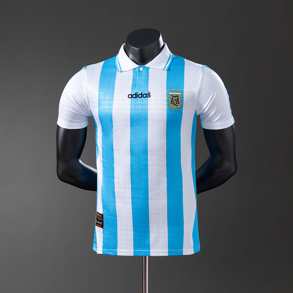 Argentina 1994 Home Player Version Retro Jersey