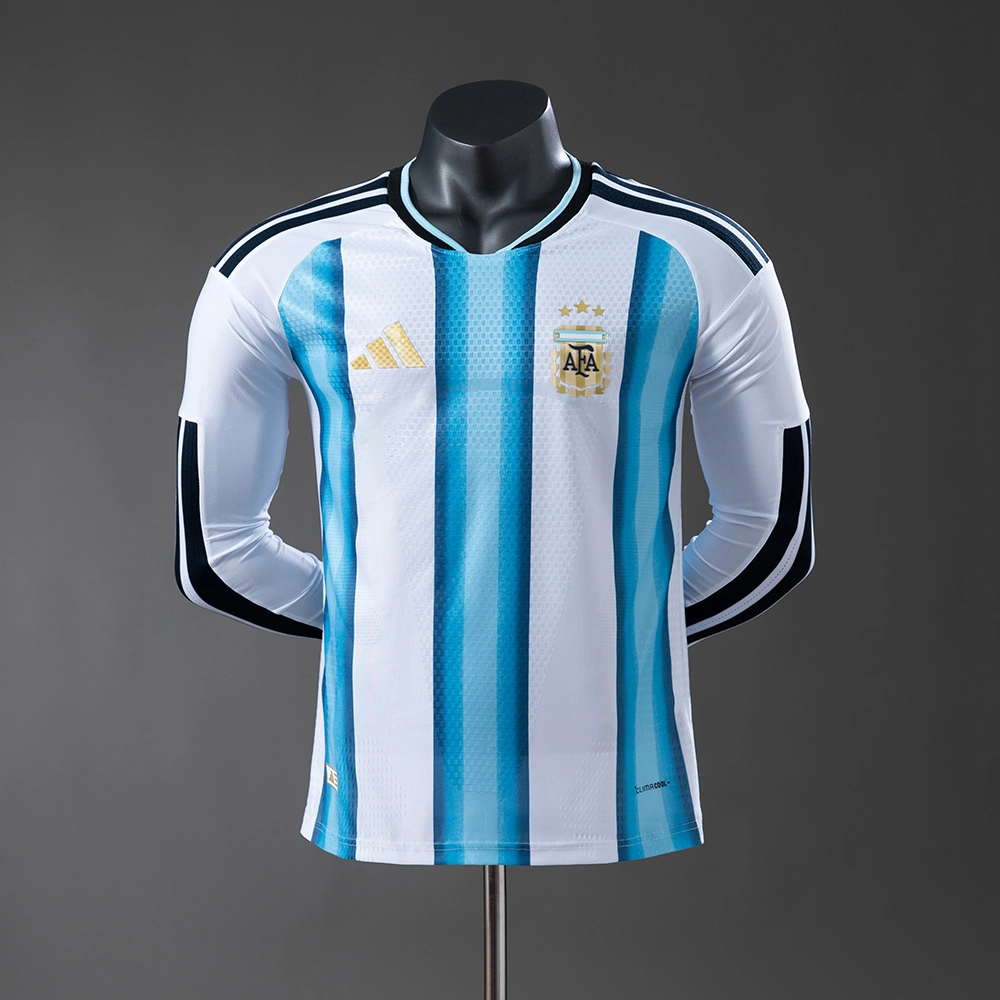 Argentina 2026 Home Long Sleeve Player Version Jersey