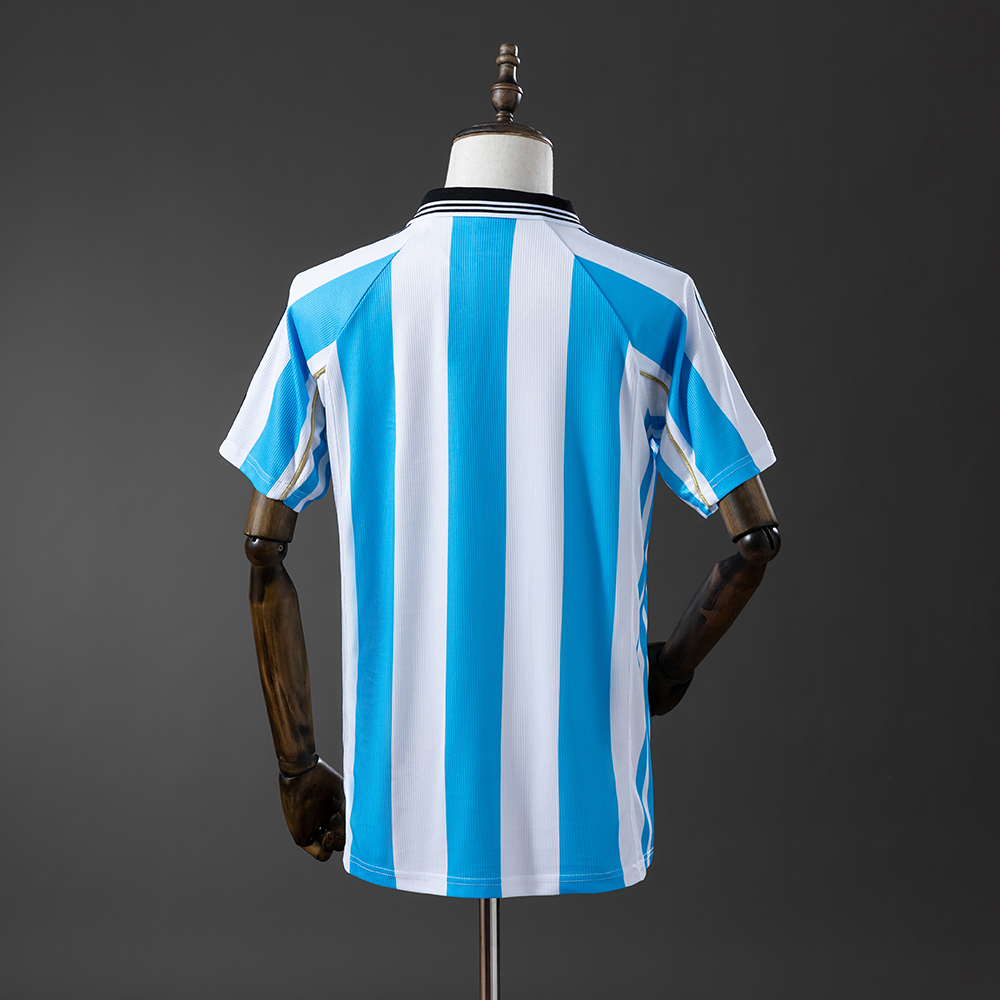 Argentina 98/99 Home Retro Jersey Foto 2