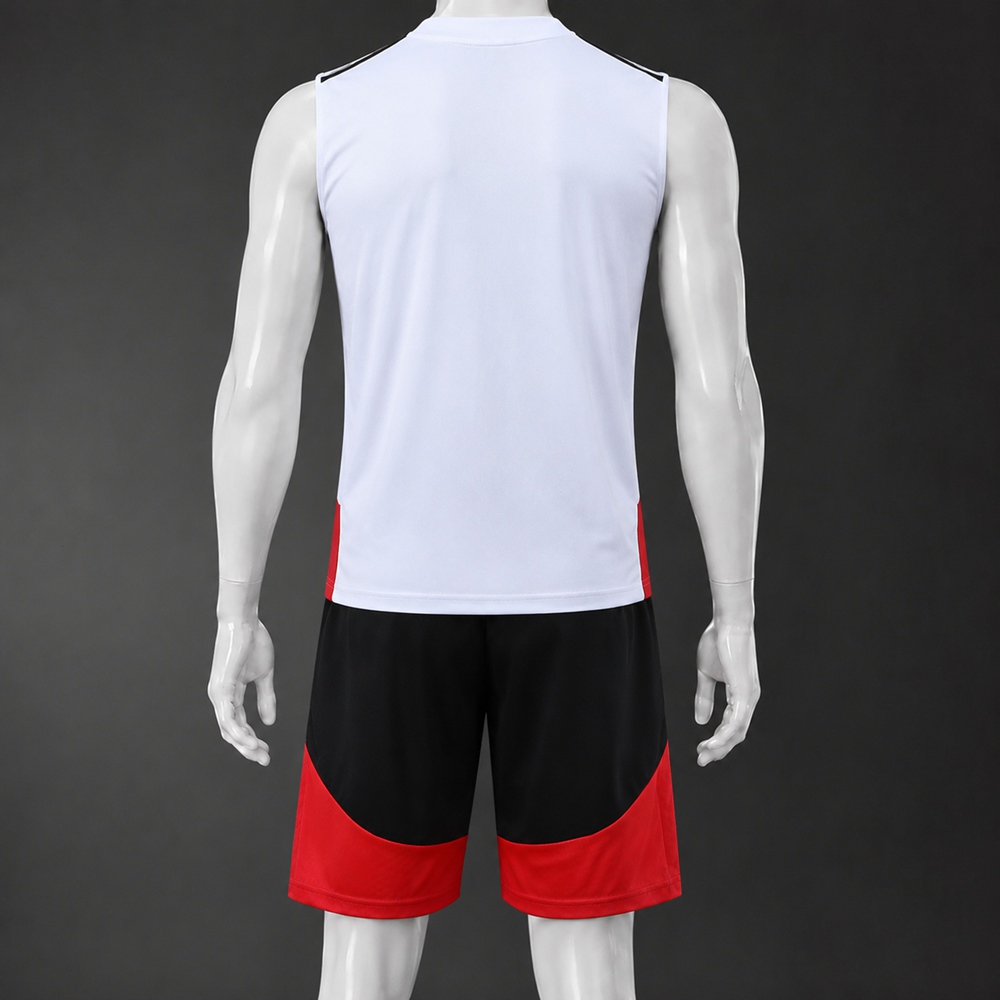 Germany 26/27 White Red Training Vest kit Foto 2