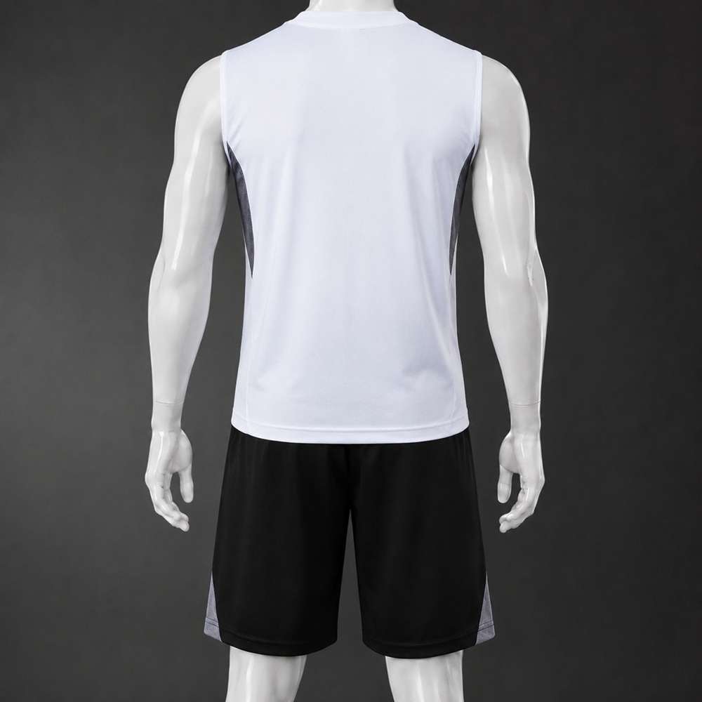 Germany 25/26 White Black Training Vest kit Foto 2