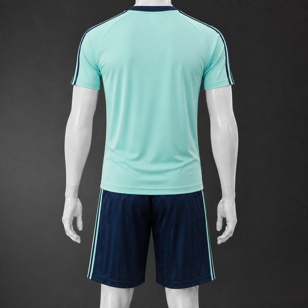 Germany 26/27 Mint Dark Blue Short Sleeve Short Set Foto 2