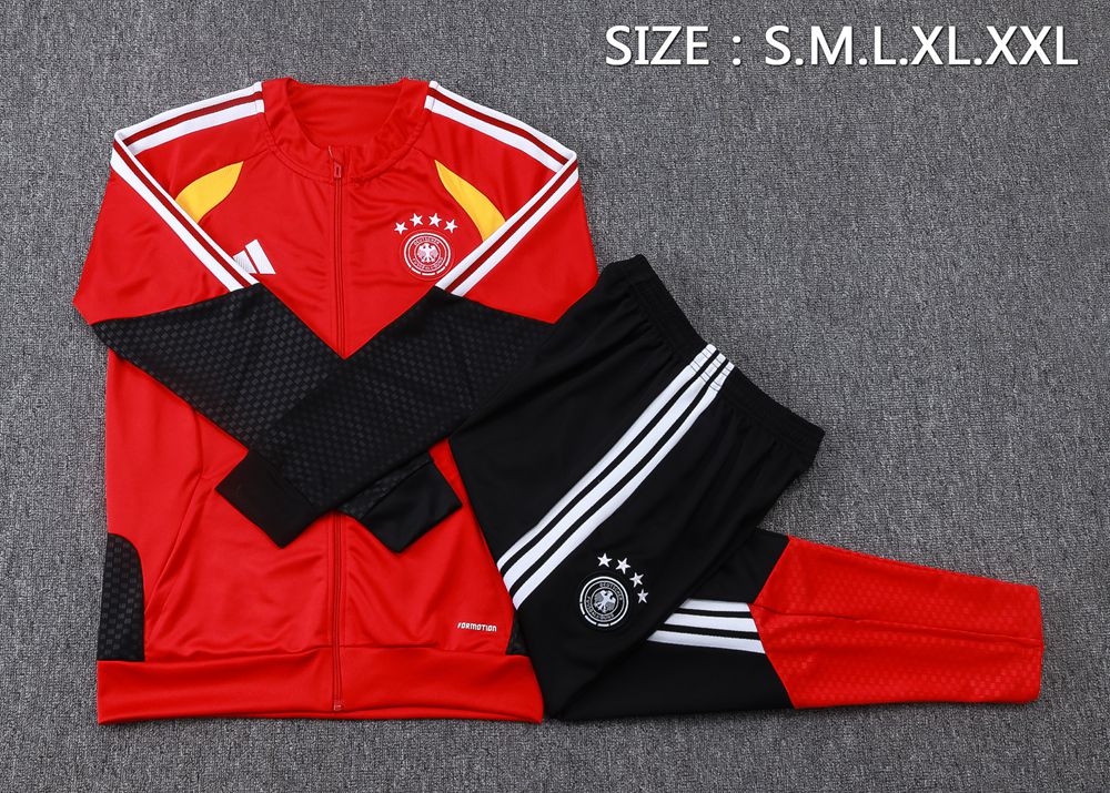 Germany 26/27 Red Black Jacket Kit Foto 2