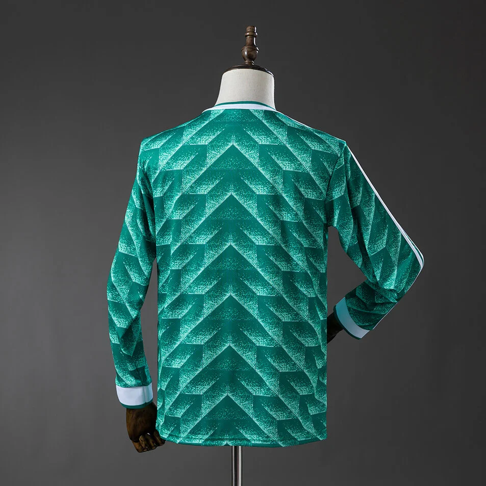Germany 90/91 Away Retro Long Sleeve Jersey Foto 2