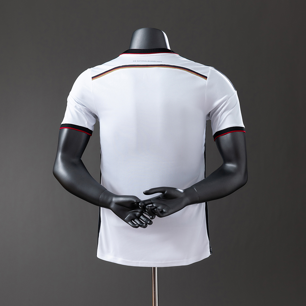 Germany 2014 Home Player Version Retro Jersey Foto 2