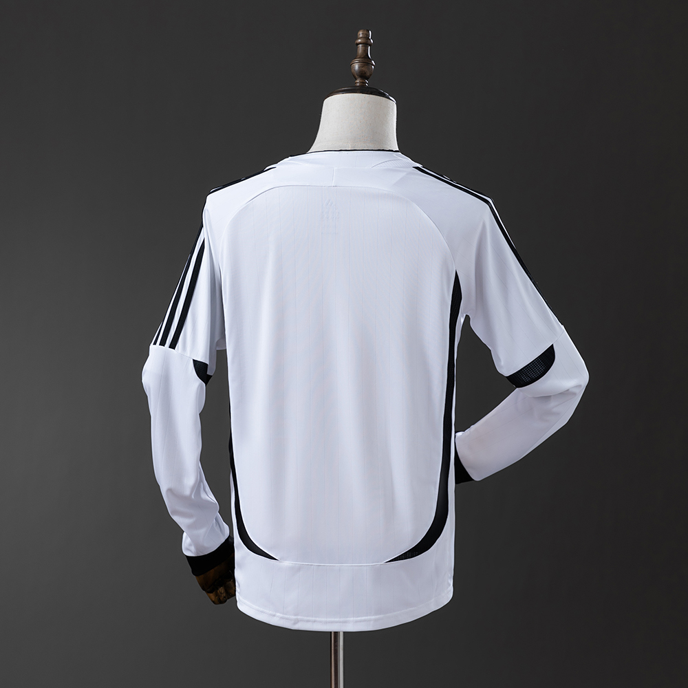 Germany 2006 Home Long Sleeve Retro Jersey Foto 2
