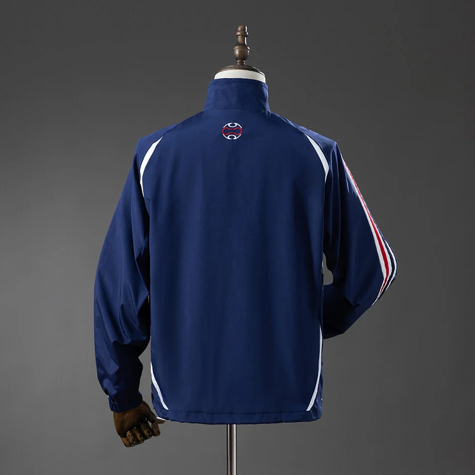 France 05/06 Retro Windbreaker White & Blue Foto 2