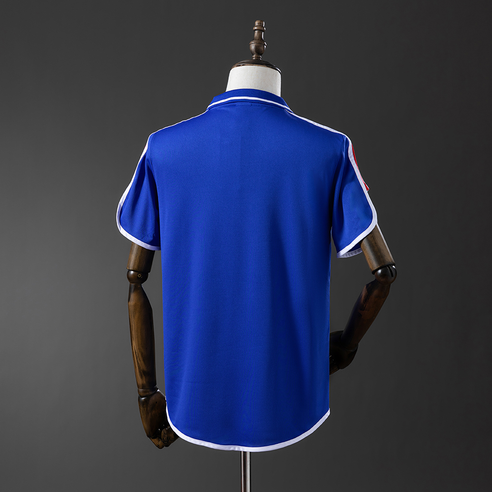 France 2000 Home Retro Jersey Foto 2