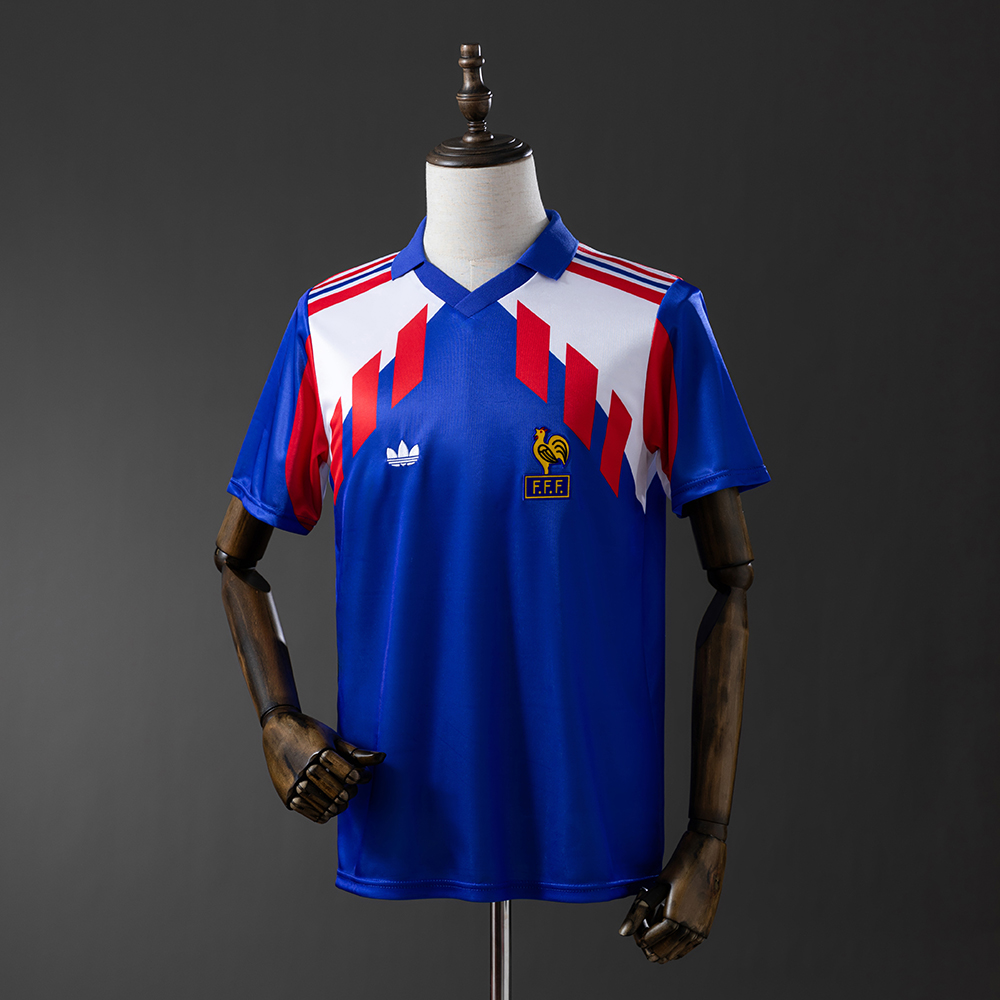 France 1990 Home Retro Jersey