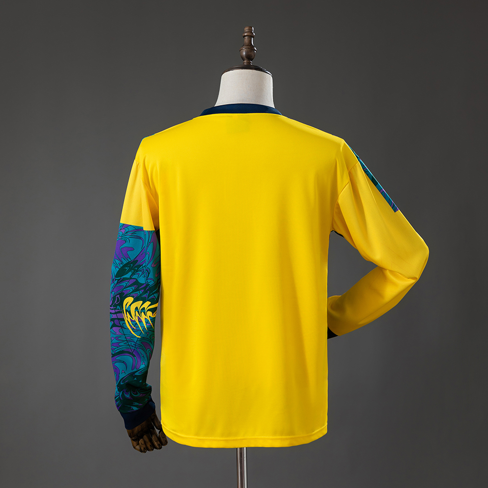 England 1995 Goalkeeper Long-Sleeve Retro Jersey Foto 2