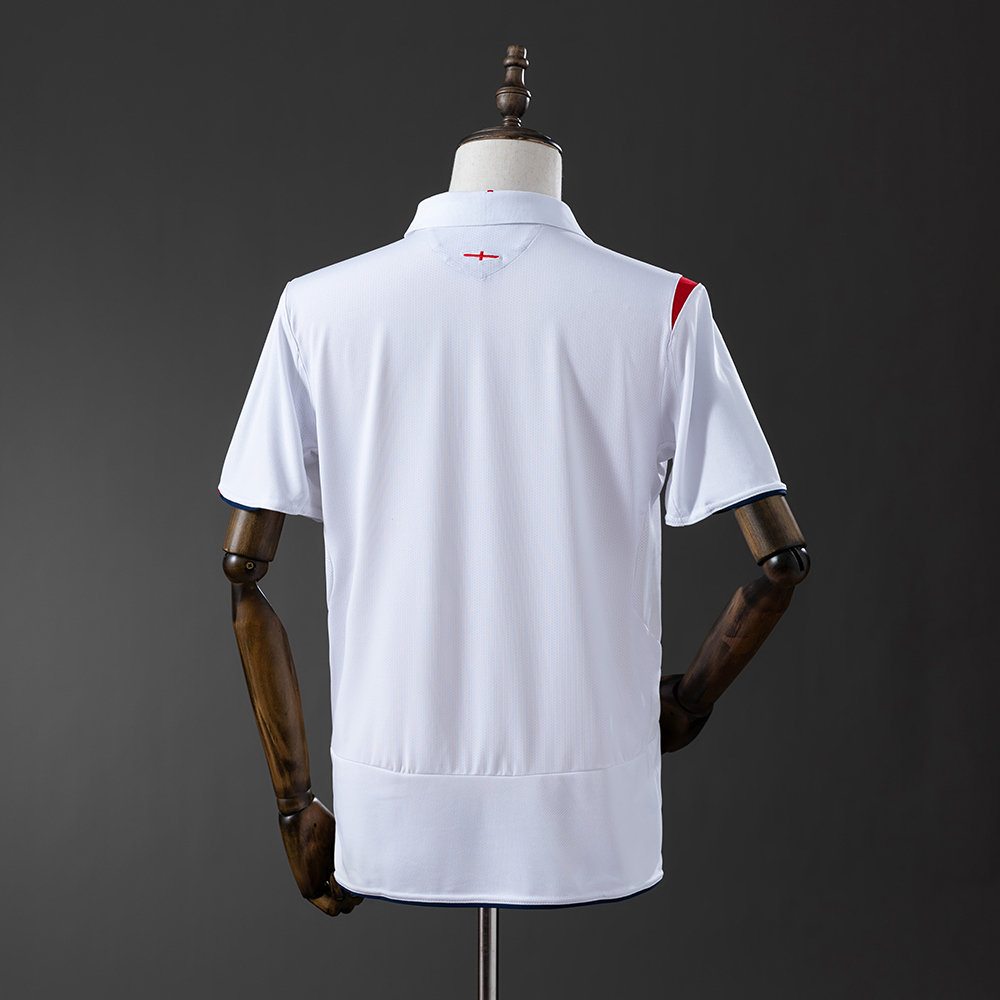 England 2006 Home Retro Jersey Foto 2