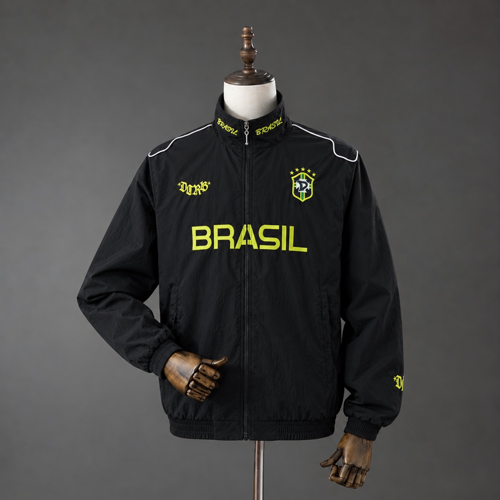 Brazil 2526 Full Zip Jacket - Black