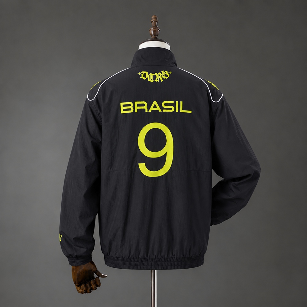 Brazil 2526 Full Zip Jacket - Black Foto 2