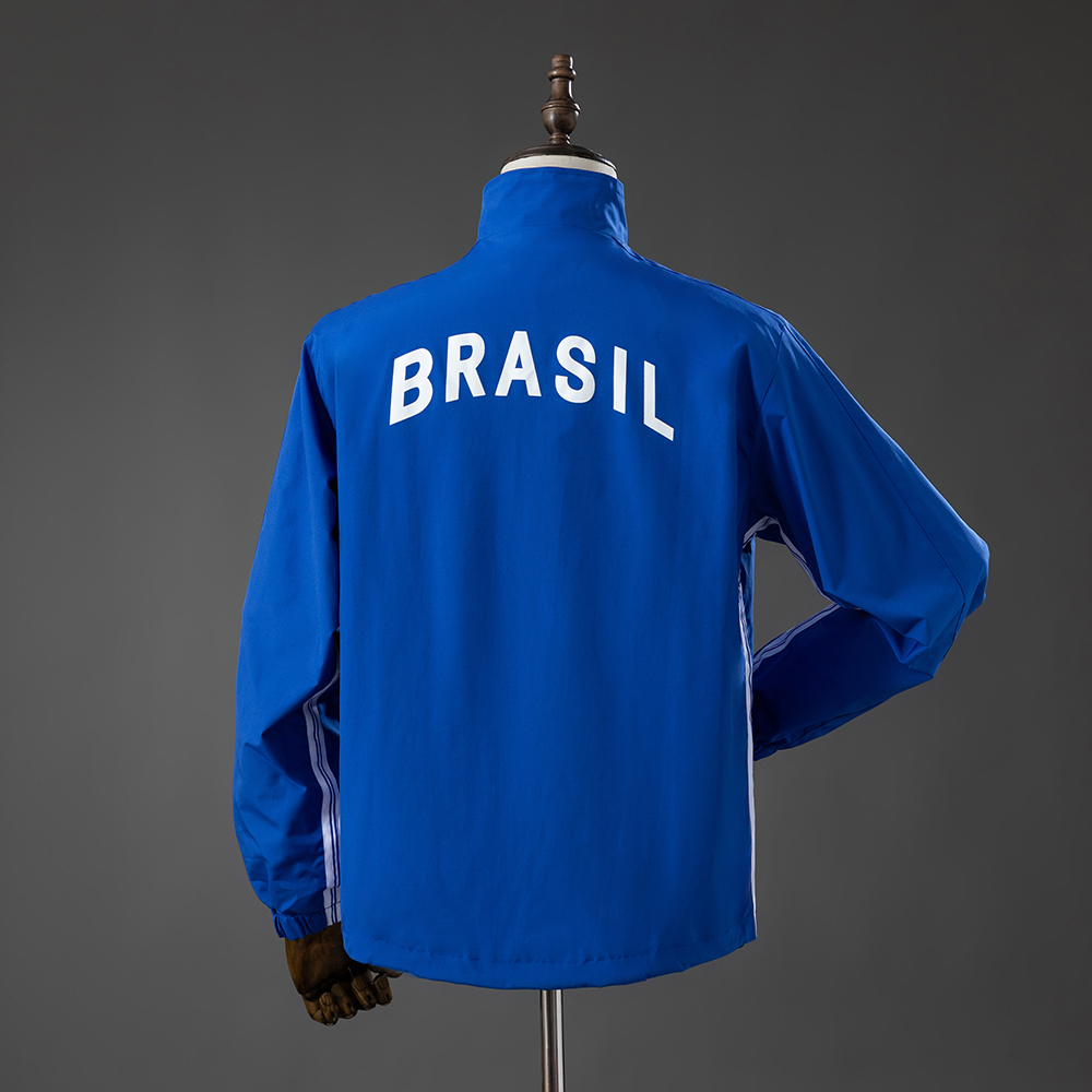 Brazil 1998 Track Jacket Retro Windbreaker Foto 2