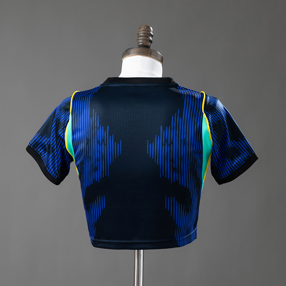 Brazil 2026 Home Women's Crop Top Style Foto 2