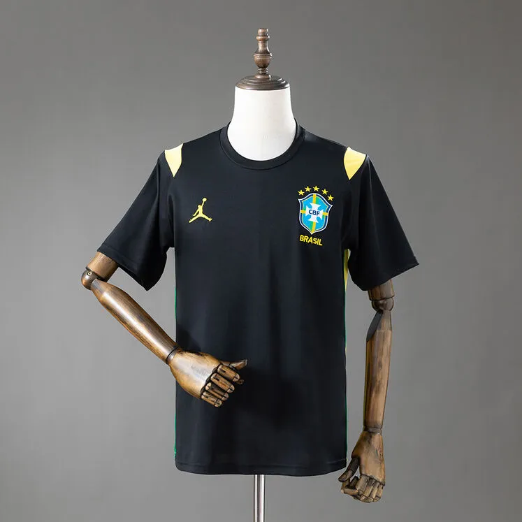 Brazil National Team 2026 Jordan Brand Drill Top - Black