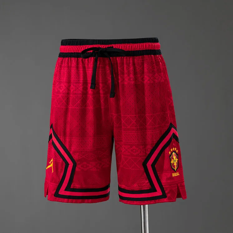 Brazil 2026 Basketball Shorts Red