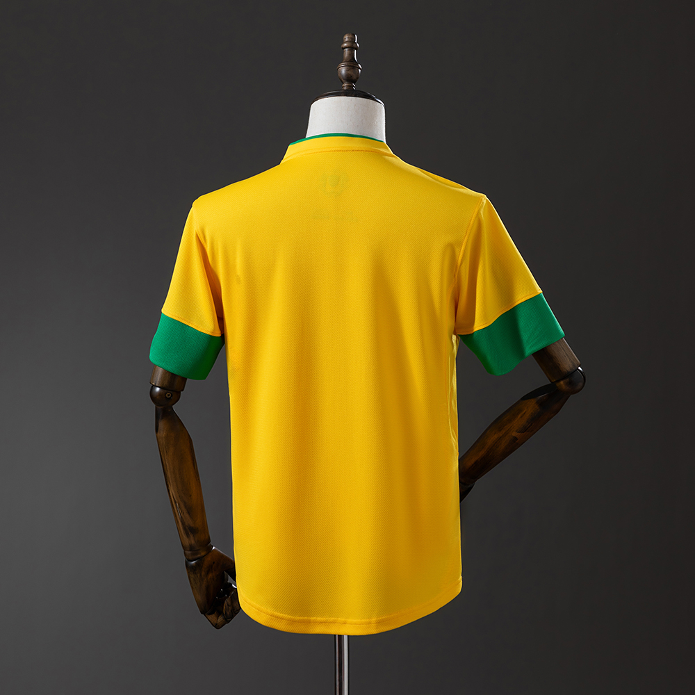 Brazil 12/13 Home Retro Jersey Foto 2