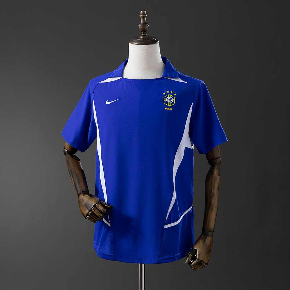 Brazil 2002 Away Retro Jersey
