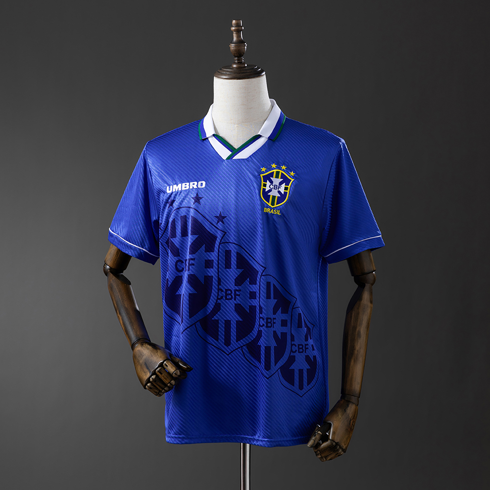 Brazil 94/96 Away Retro Jersey