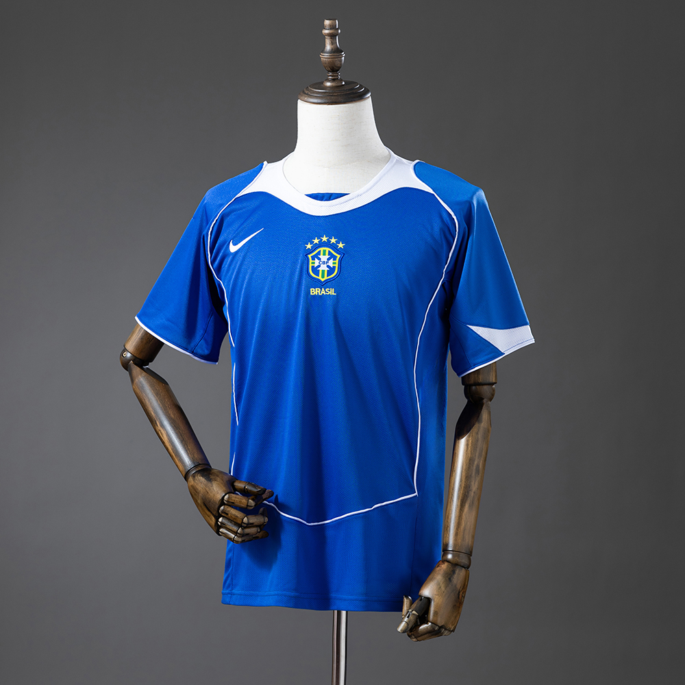 Brazil 2004 Away Retro Jersey