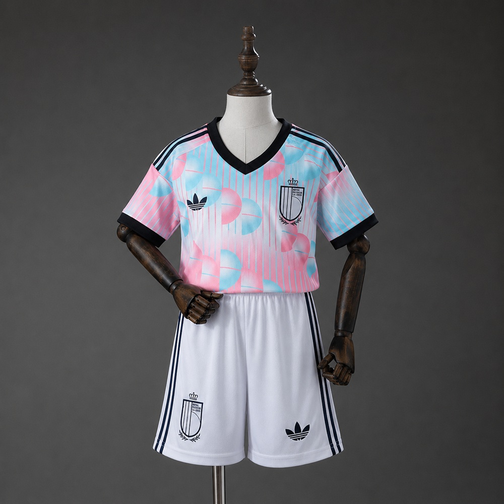 Belgium 2026 Away Kids Kit Jersey