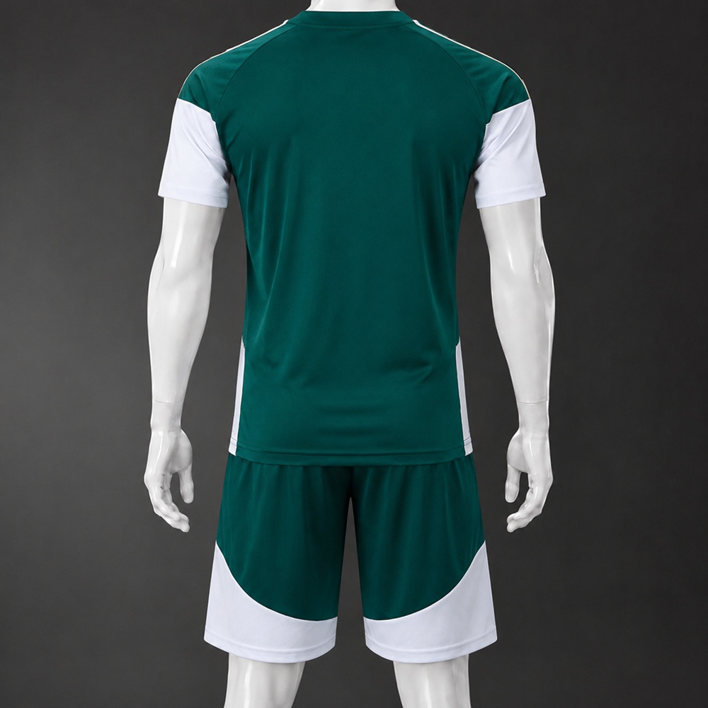 Italy 26/27 Green White Short Sleeve Short Set Foto 2
