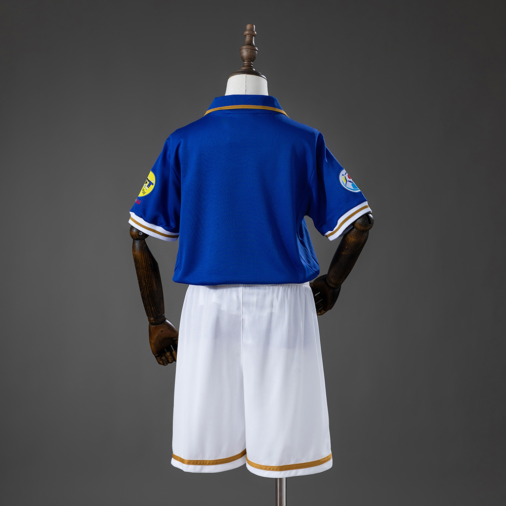 Italy 1996 Home Retro Kids Kit Jersey Foto 2