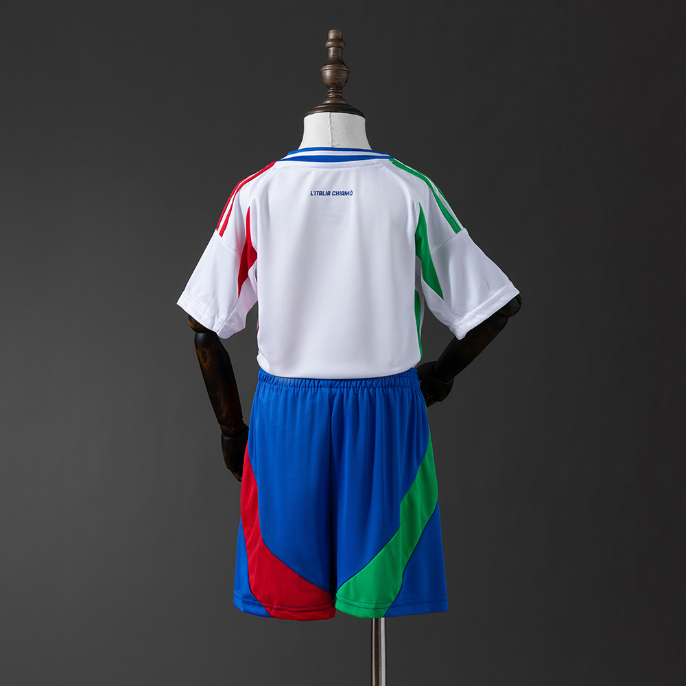 Italy 2025 Away Full kids kit Jersey Foto 2
