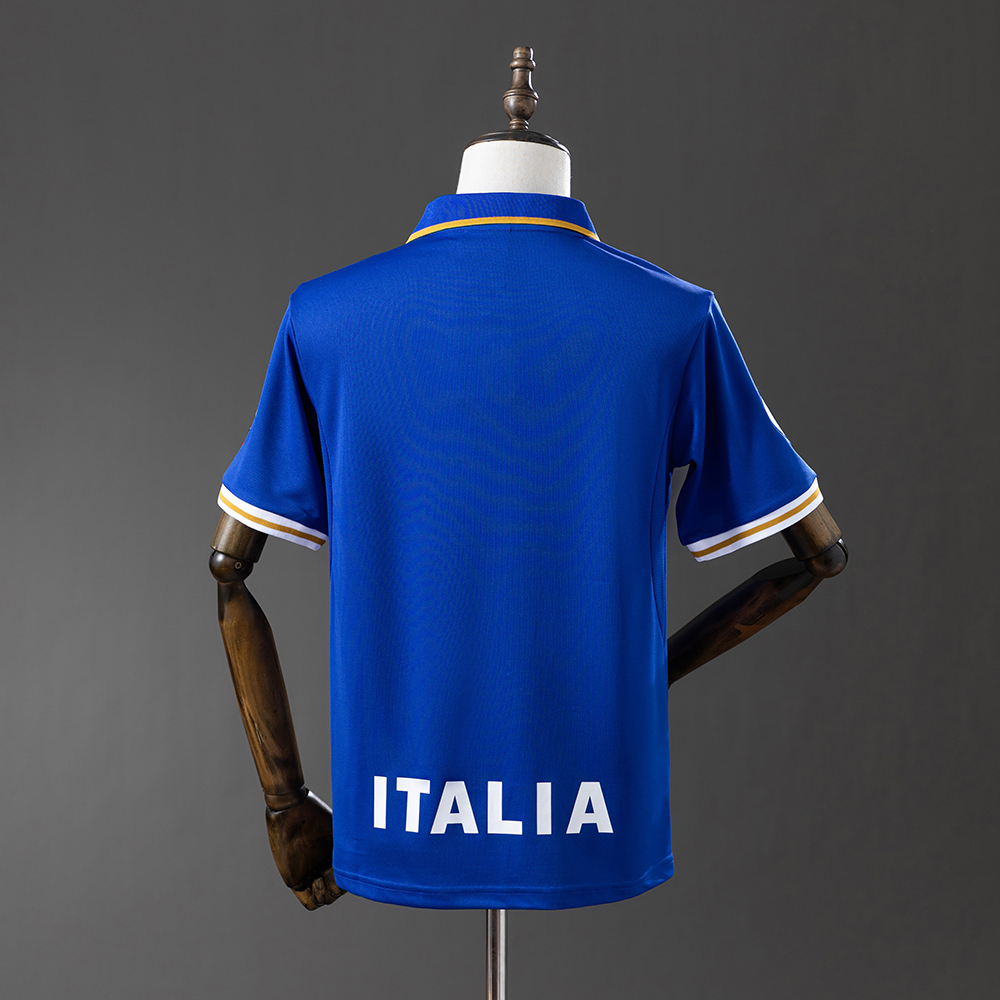 Italy 1996 Home Retro Jersey Foto 2