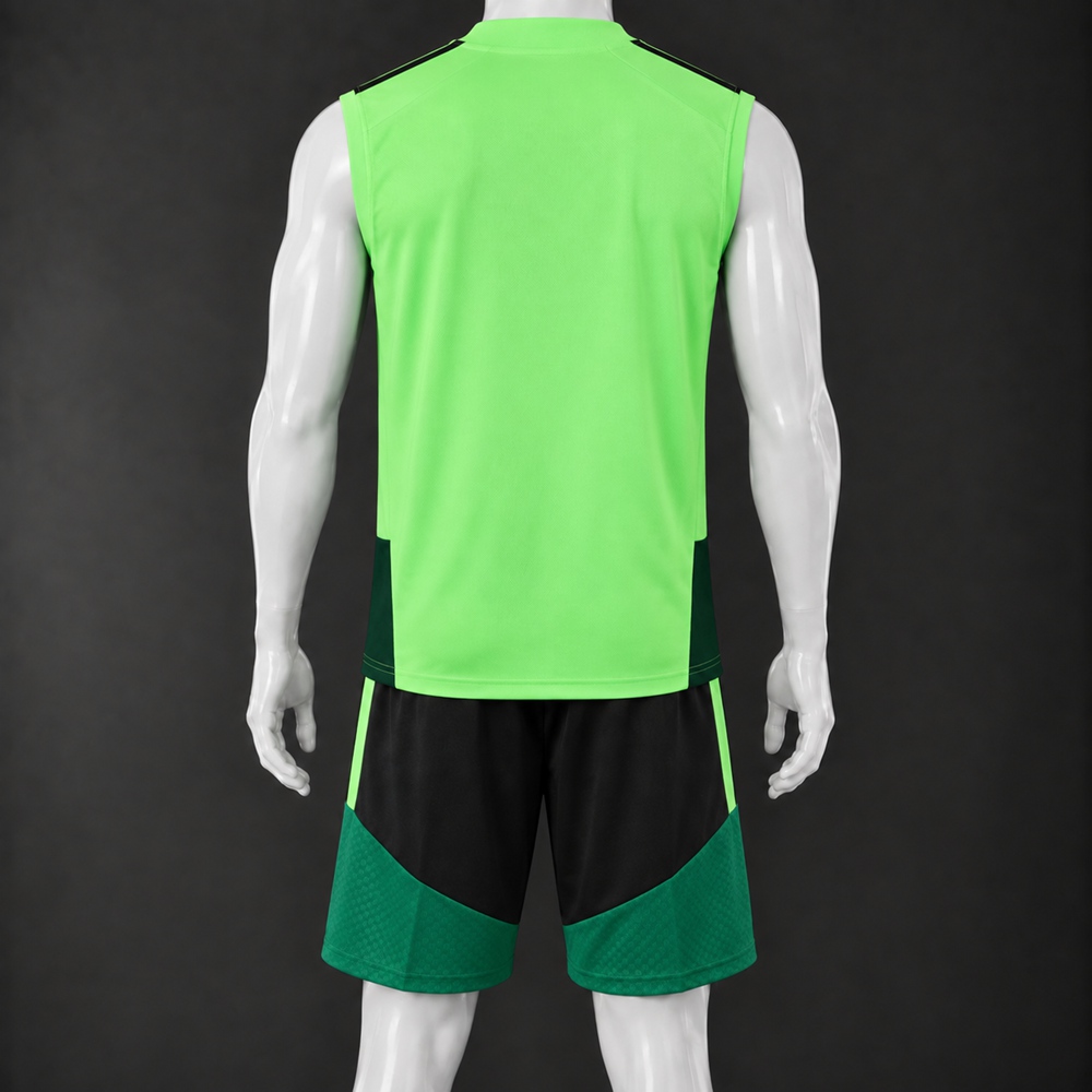 Mexico 26/27 Green Black Training Vest Set Foto 2