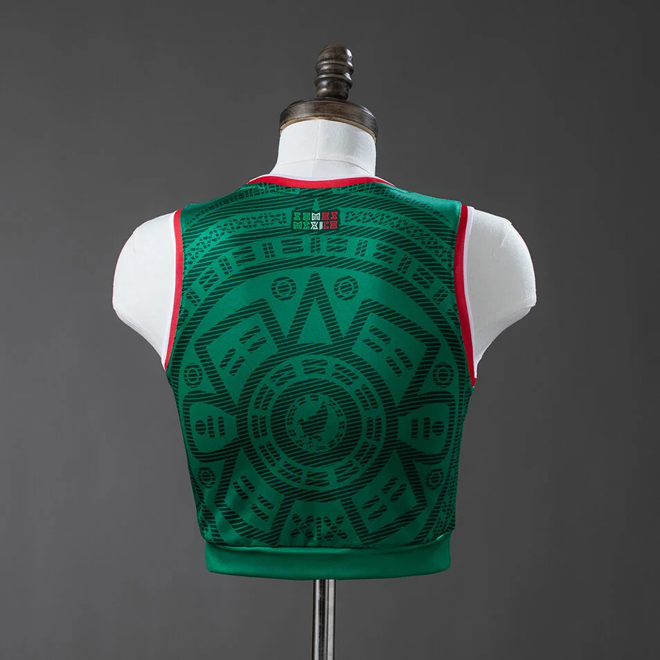 Mexico 2026 Women's Crop Tank Top Home Jersey Foto 2