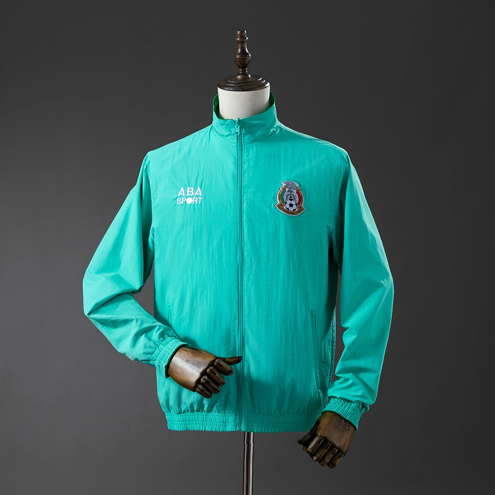 Mexico 1995 Retro Reversible Anthem Jacket Windbreaker