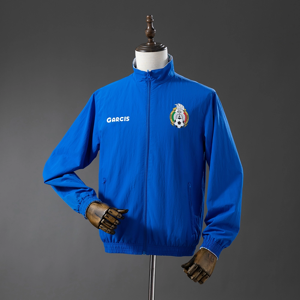 Mexico 1999 Retro Reversible Anthem Jacket Windbreaker