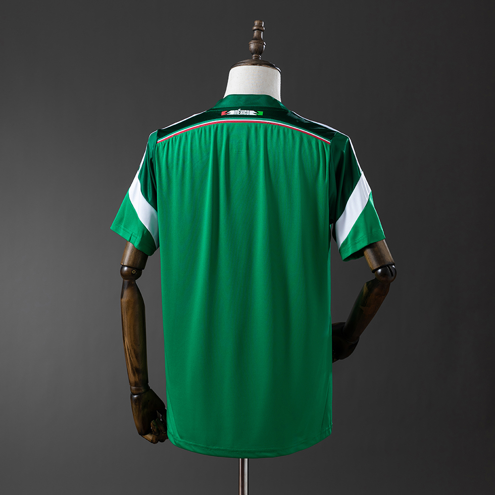 Mexico 2014 Home Retro Jersey Foto 2