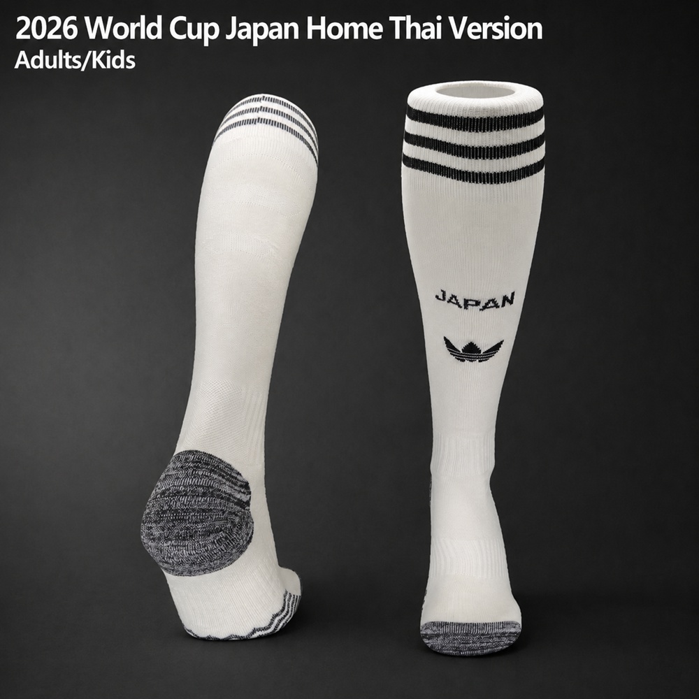 Japan 2026 World Cup Away Thai Version Adults-Kids White