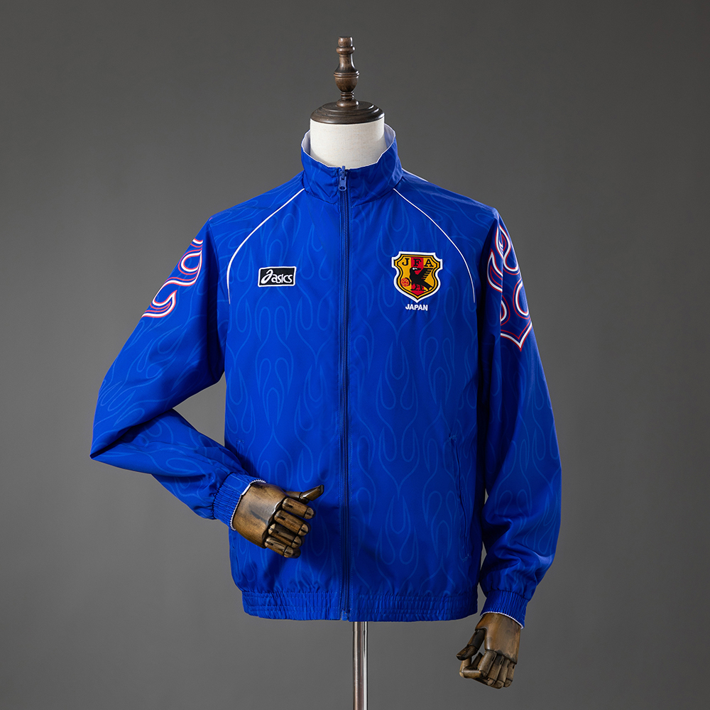 Japan 1998 Reversible Anthem Jacket Retro Windbreaker Foto 2