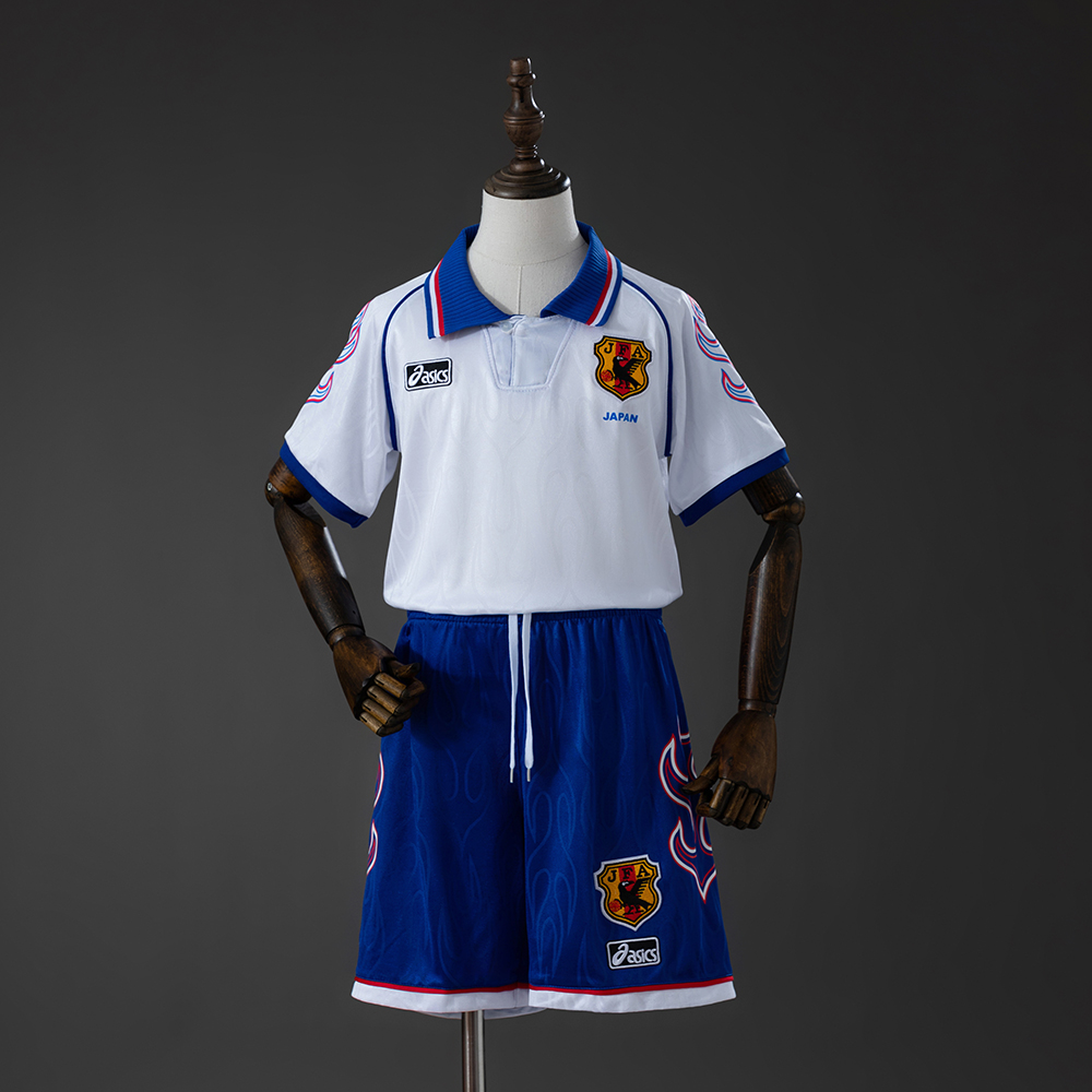 Japan 1998 Away Retro Kids Kit Jersey