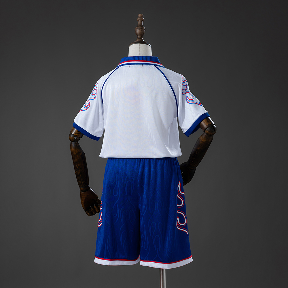 Japan 1998 Away Retro Kids Kit Jersey Foto 2