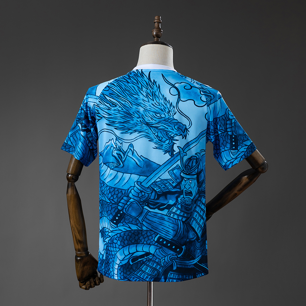 Japan Y-3 Samurai Blue Jersey Foto 2