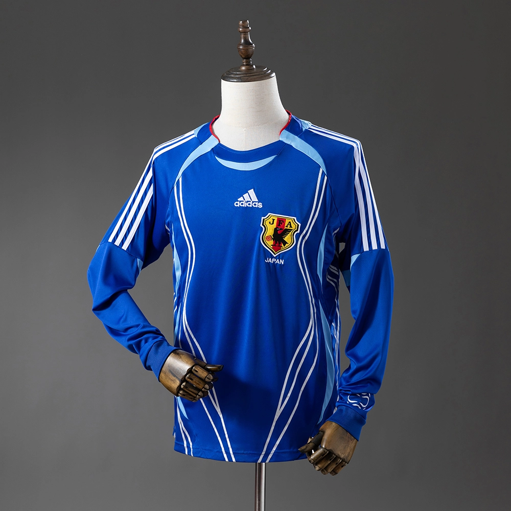 Japan 2006 Home Long Sleeve Retro Jersey