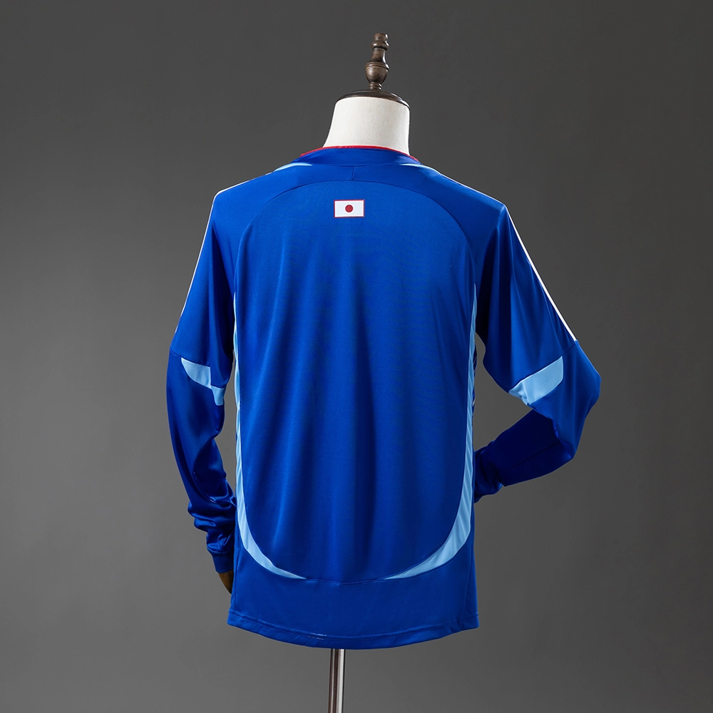Japan 2006 Home Long Sleeve Retro Jersey Foto 2