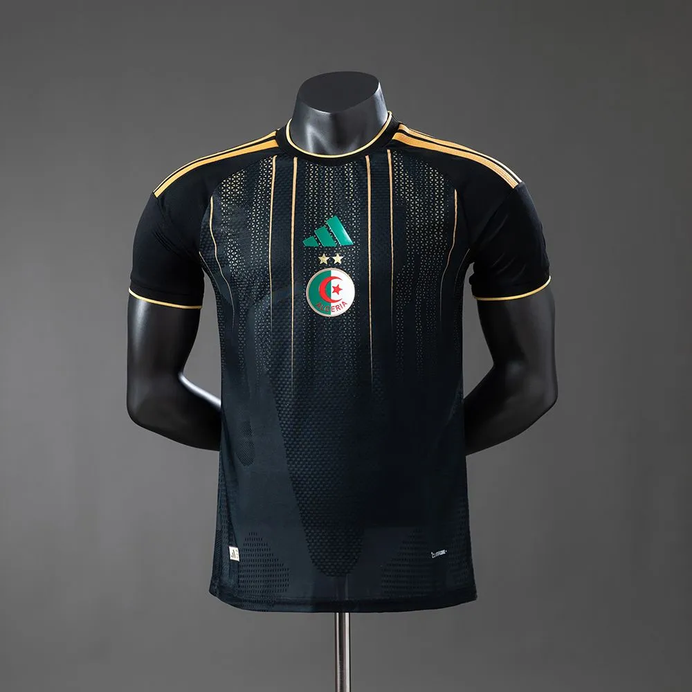 Algeria 2026 Player Version Black Jersey