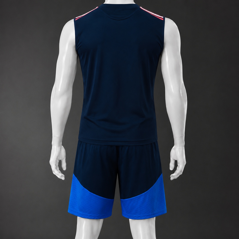 Colombia 26/27 Navy Blue Yellow Training Vest kit Foto 2