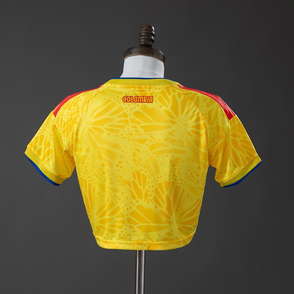 Colombia 2026 Home Women's Crop Top Style Foto 2