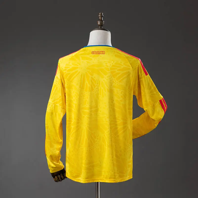 Colombia 2026 Home Long Sleeve Jersey Foto 2