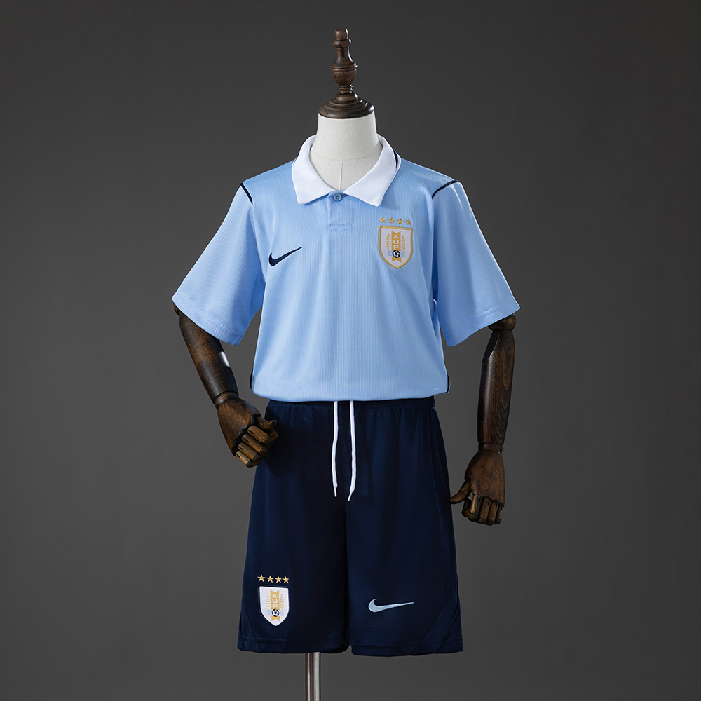 Uruguay 2026 Home Kids Kit Jersey