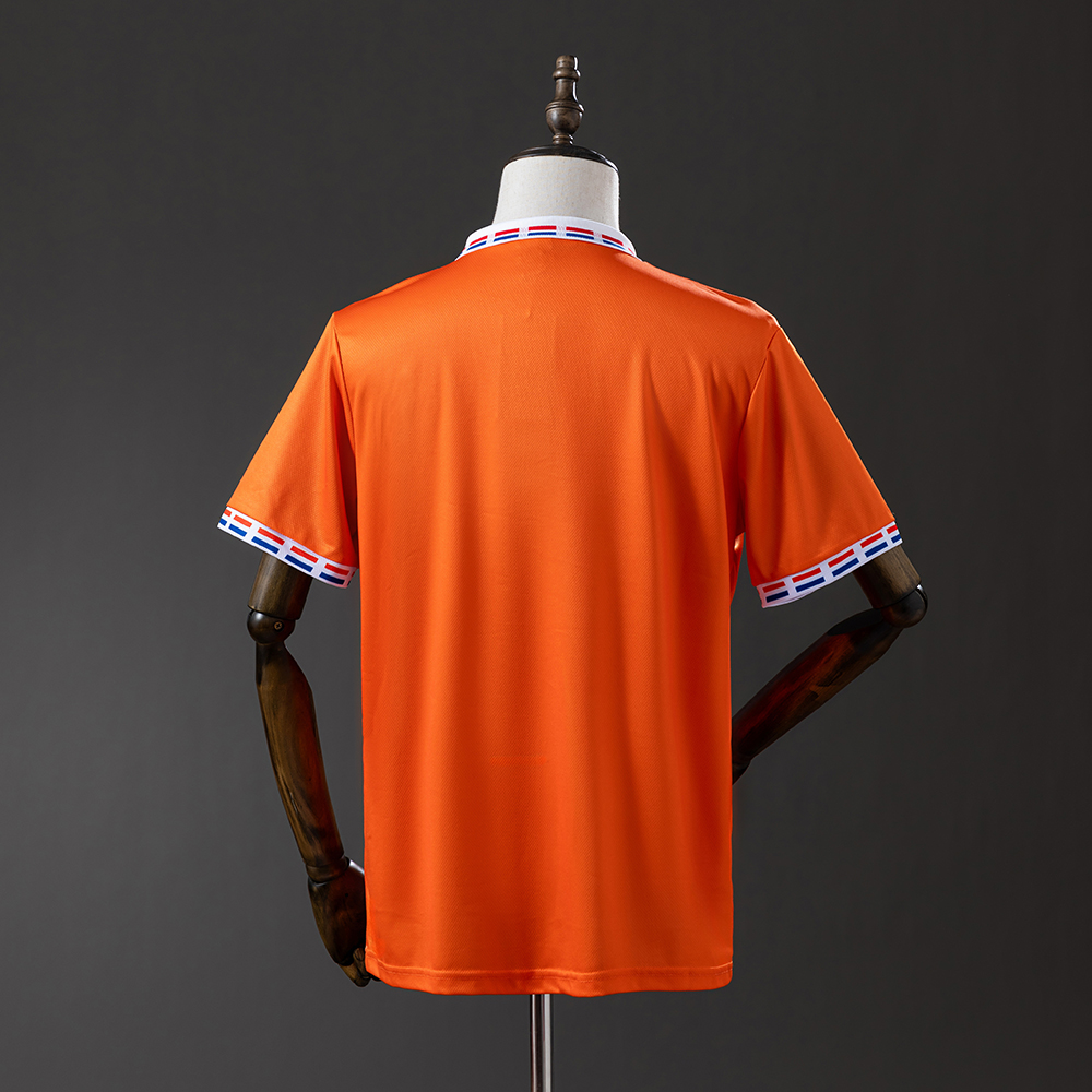 Netherlands 1996 Home Retro Jersey Foto 2